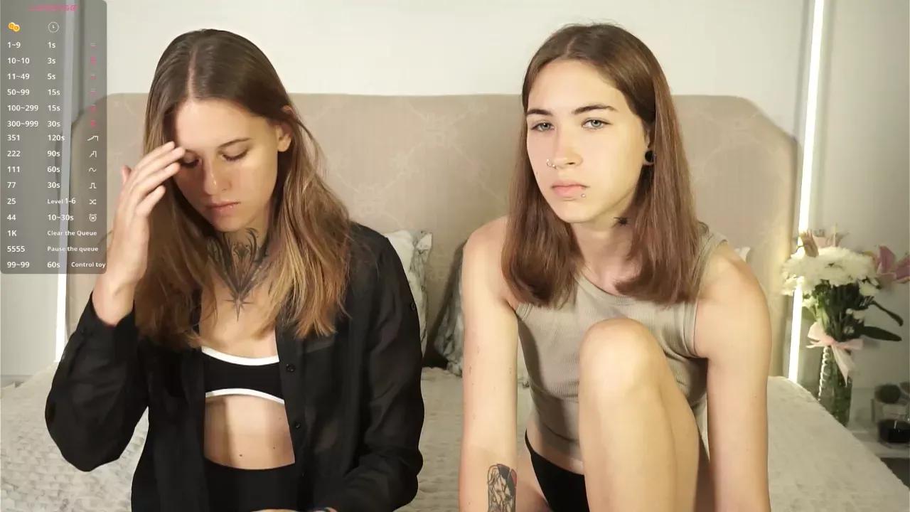 Mad beauty - checkout our excited streamers as they tease to their beloved melodies and slowly squirt for enjoyment to appease your wildest wishes.