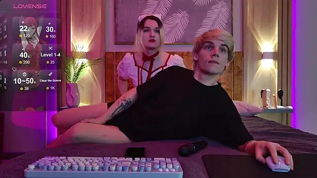 Mad beauty - checkout our excited streamers as they tease to their beloved melodies and slowly squirt for enjoyment to appease your wildest wishes.