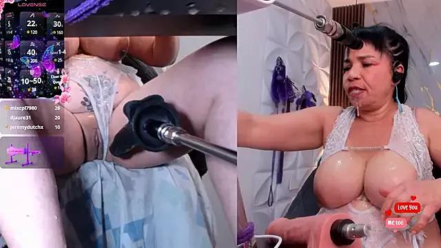 Mad beauty - checkout our excited streamers as they tease to their beloved melodies and slowly squirt for enjoyment to appease your wildest wishes.