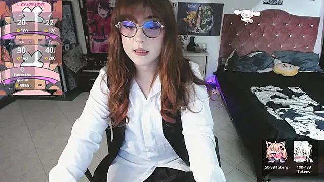 Mad beauty - checkout our excited streamers as they tease to their beloved melodies and slowly squirt for enjoyment to appease your wildest wishes.