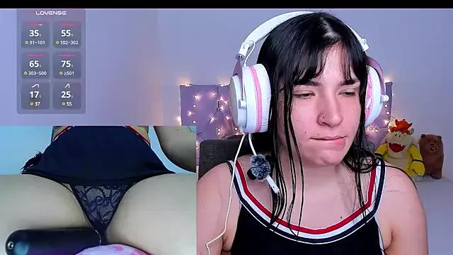 Mad beauty - checkout our excited streamers as they tease to their beloved melodies and slowly squirt for enjoyment to appease your wildest wishes.