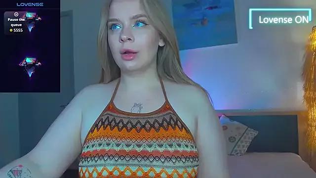 EvelinaLove21 from StripChat is Freechat