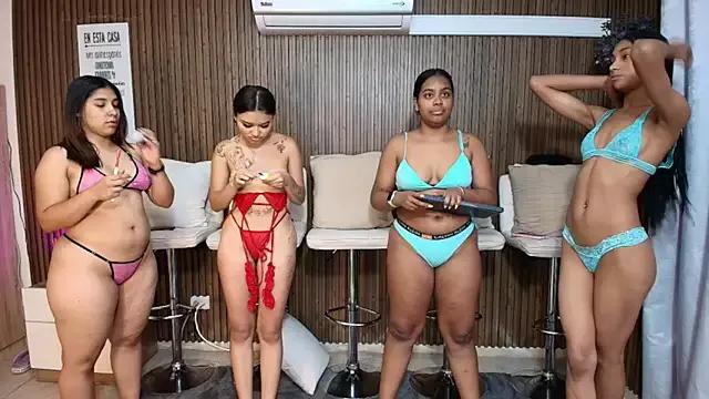 Mad beauty - checkout our excited streamers as they tease to their beloved melodies and slowly squirt for enjoyment to appease your wildest wishes.