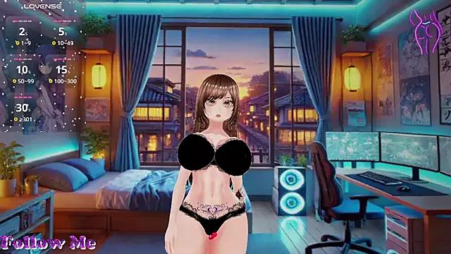 Hanaedamngirl from StripChat is Freechat