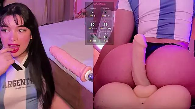 Mad beauty - checkout our excited streamers as they tease to their beloved melodies and slowly squirt for enjoyment to appease your wildest wishes.
