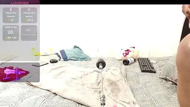 Mad beauty - checkout our excited streamers as they tease to their beloved melodies and slowly squirt for enjoyment to appease your wildest wishes.