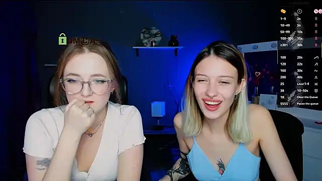 Mad beauty - checkout our excited streamers as they tease to their beloved melodies and slowly squirt for enjoyment to appease your wildest wishes.