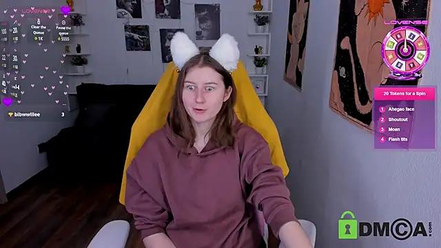 Mad beauty - checkout our excited streamers as they tease to their beloved melodies and slowly squirt for enjoyment to appease your wildest wishes.