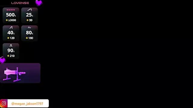 meganjackson_ from StripChat is Freechat