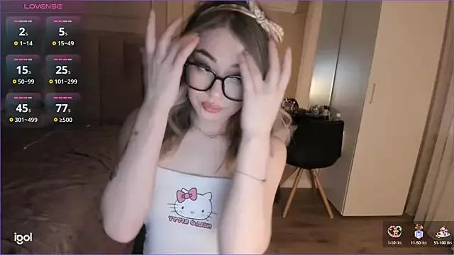 Mad beauty - checkout our excited streamers as they tease to their beloved melodies and slowly squirt for enjoyment to appease your wildest wishes.