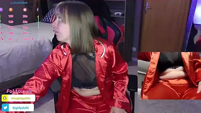 Mad beauty - checkout our excited streamers as they tease to their beloved melodies and slowly squirt for enjoyment to appease your wildest wishes.