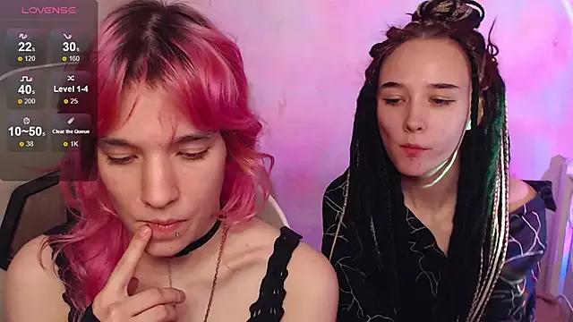 Mad beauty - checkout our excited streamers as they tease to their beloved melodies and slowly squirt for enjoyment to appease your wildest wishes.