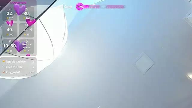 Mad beauty - checkout our excited streamers as they tease to their beloved melodies and slowly squirt for enjoyment to appease your wildest wishes.