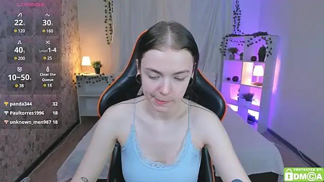Mad beauty - checkout our excited streamers as they tease to their beloved melodies and slowly squirt for enjoyment to appease your wildest wishes.